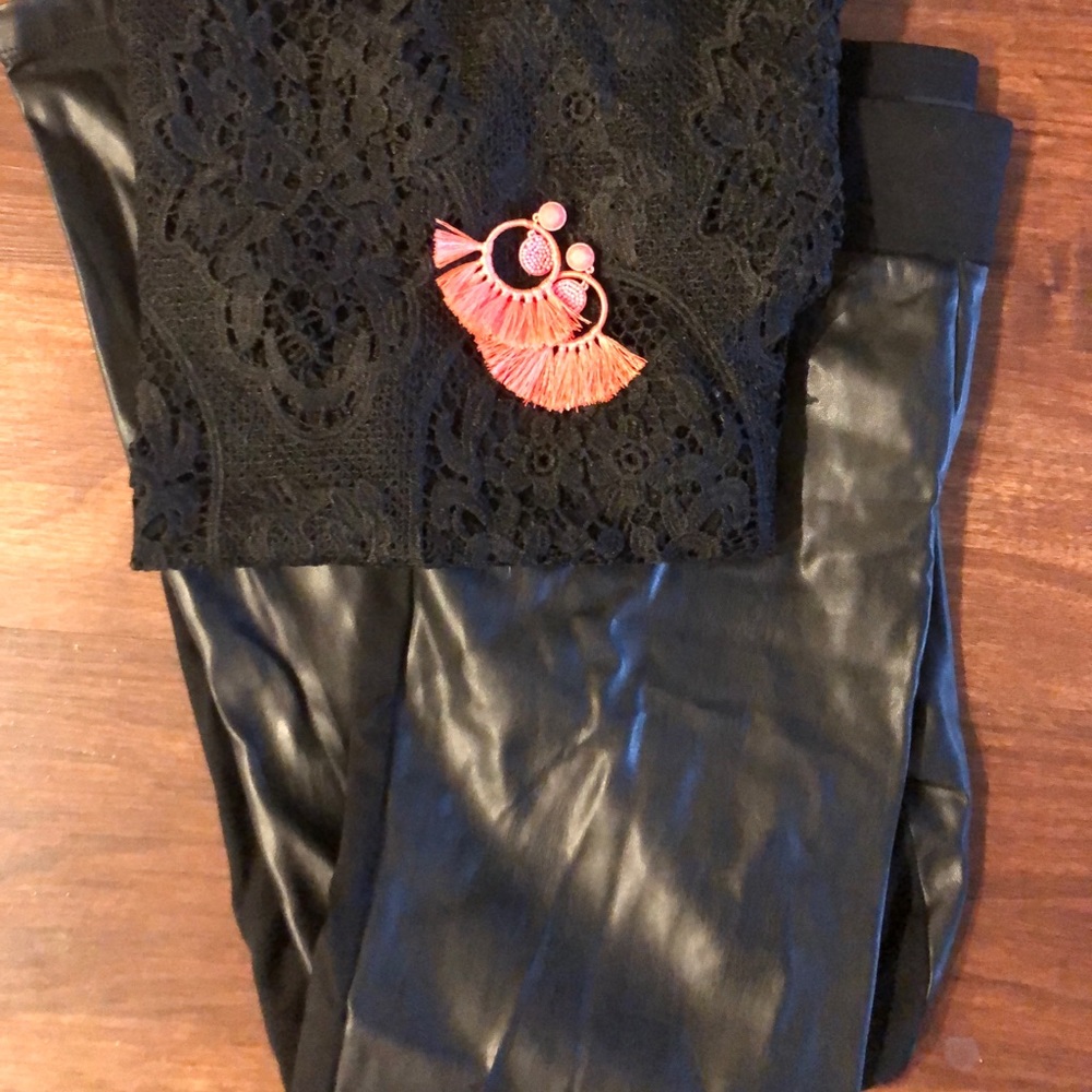 Pleather Leggings